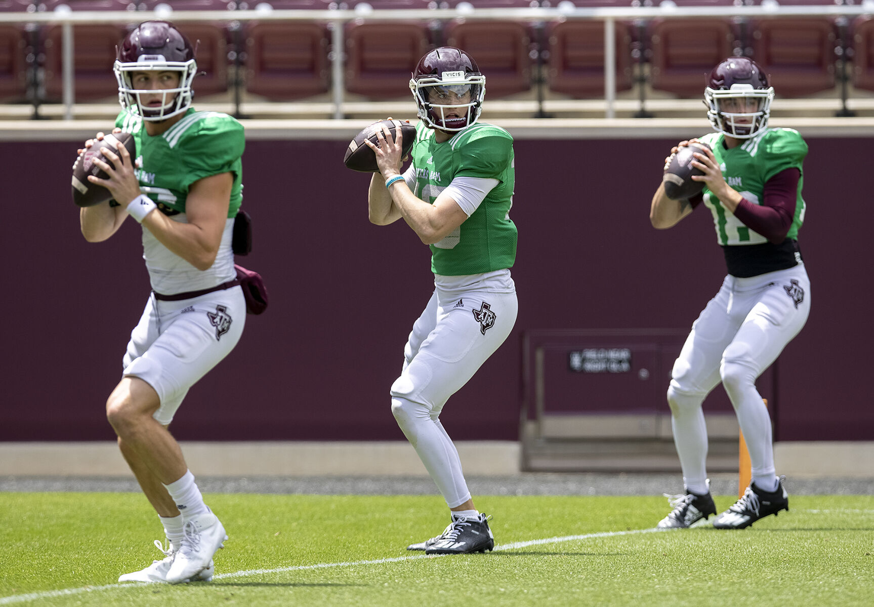 Spring football practice